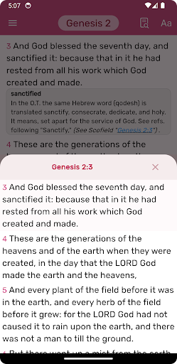 Scofield Study Bible Screen 2