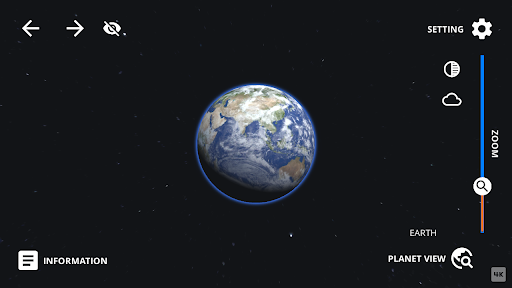 Android application Heng's Solar System screenshort