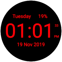 Digital Clock Live Wallpaper