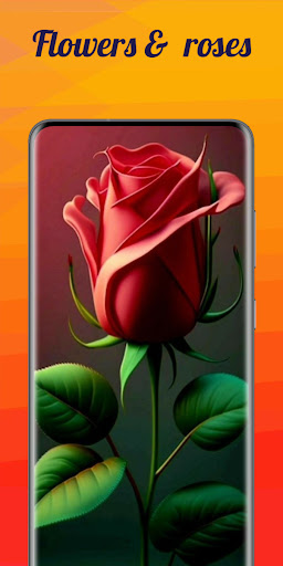 Android application Flowers and Roses Animated Gif screenshort