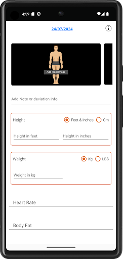 24 Fitness Gym Screen 3