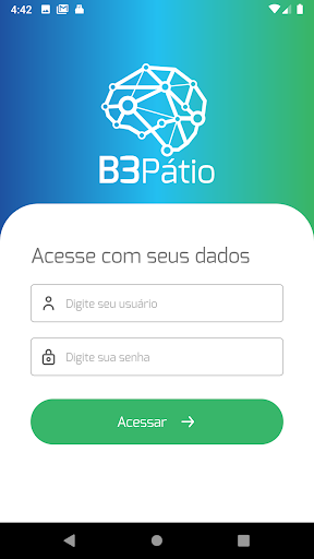 Android application B3 Pátio screenshort