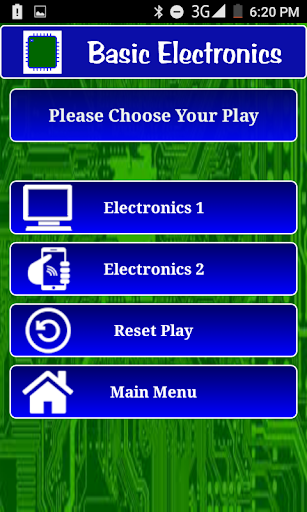 Basic Electronics Screen 3