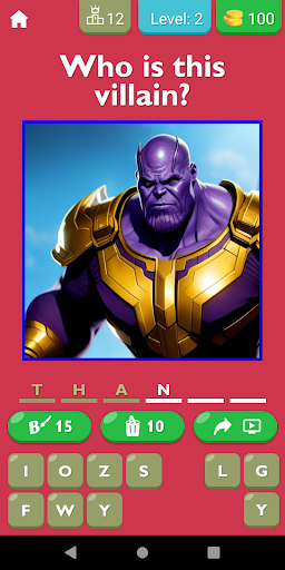 Guess The Villain Game Screen 3