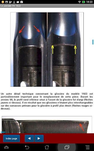 Pistolets FN 1910 - 1922