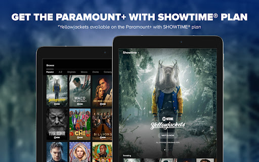 Paramount+ screenshot