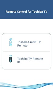 Toshiba Smart TV Remote Unknown
