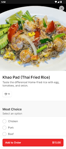 Yum Thai Screen 3