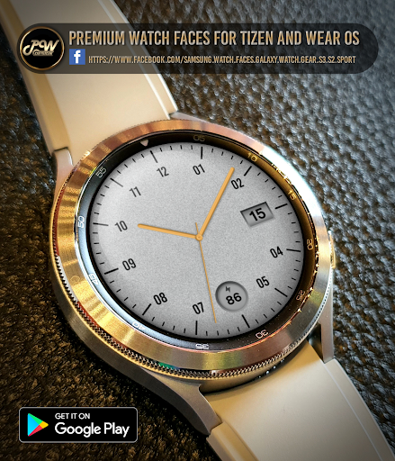 PW19 - Analog Watch Face Screen 3