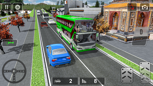 Android application Euro Bus Games Bus Simulator screenshort