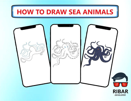 How To Draw Sea Animals