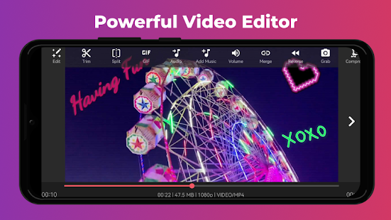 AndroVid Pro - Видео-редактор Screenshot