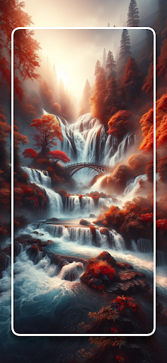 Screenshot of Cool Waterfall Wallpaper 4K HD