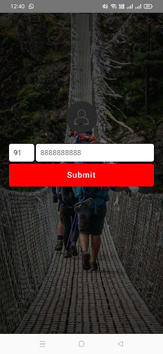 Android application Tour Manager screenshort