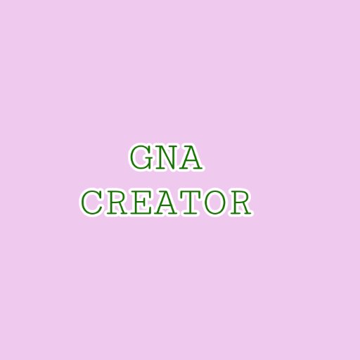 GNA Creator logo