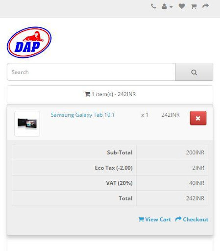 Doshi Auto Parts Screenshot 1 - AppWisp.com