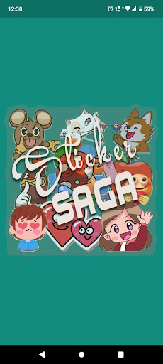 Android application Sticker Saga | AI Wallpapers screenshort