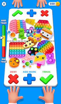 Fidget Trading 3D - Pop it toy - Screenshot 1