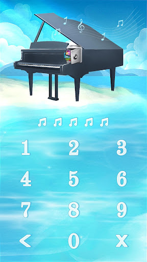 AppLock Live Theme Piano Screen 2