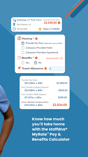 StaffDNA – Healthcare Careers Screen 2