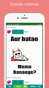 Aur Batao Meme Maker - Generat 5.0 APK + Mod (Free purchase) for Android