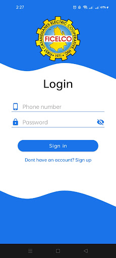 Android application FICELCO Mobile screenshort