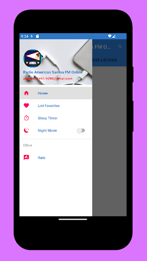 Aperçu de l'application