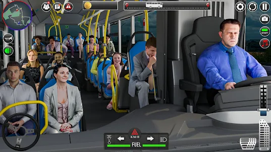 버스 운전 3D: 코치 버스