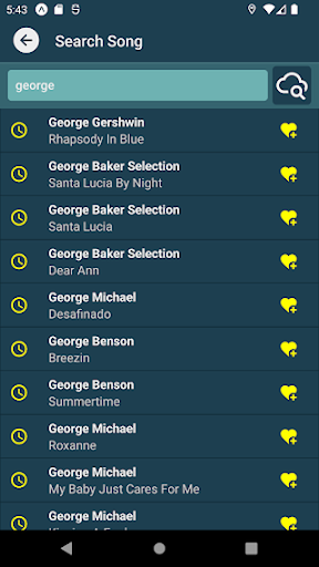 Backsound Song Request Screen 2