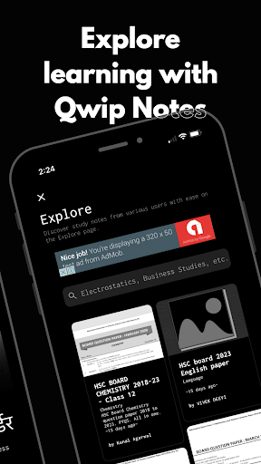 Qwip Notes Screen 2