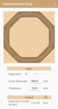 Woodturning Segment Calculatorのおすすめ画像1