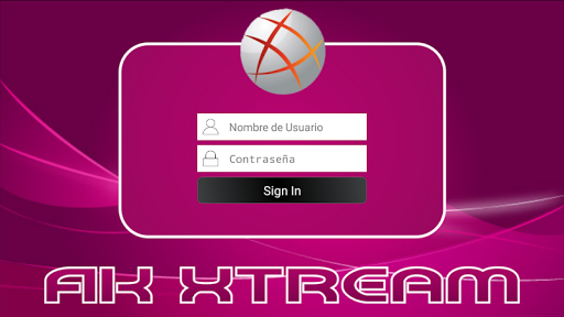Android application AK STREAM screenshort