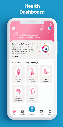 Screenshot of IMC Women's Health