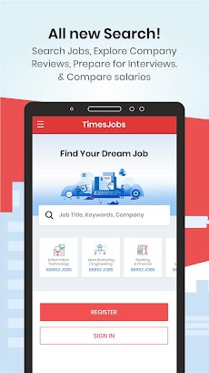 TimesJobs Job Search Appのおすすめ画像1