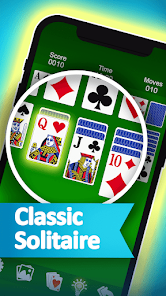 First Time Playing Solitaire On Google Play Games App!! 