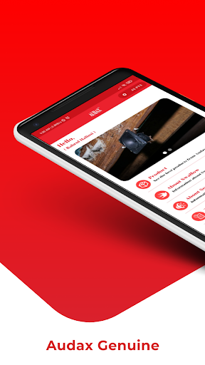 Android application Audax Genuine screenshort