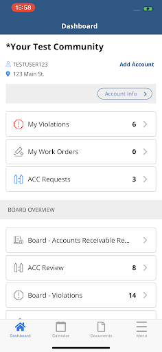 ICON Management Services Screen 2
