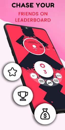 Android application Balls Up – Endless Line Path screenshort