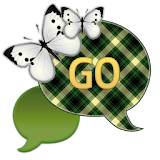 GO SMS - Forest Plaid Sky icon