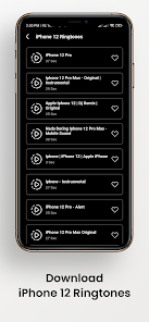 Captura de Pantalla 6 iPhone All Ringtones Download android