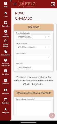 EFIZ Consultoria Contábil Screen 2