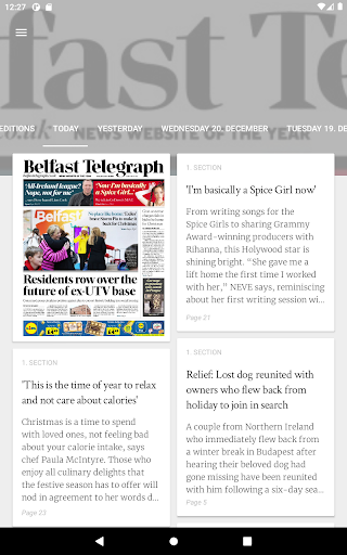 Belfast Telegraph ePapers screenshot 9