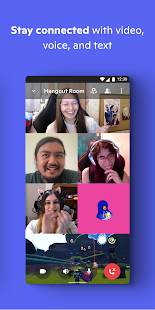 Discord - Captura de tela de bate-papo, conversa e Hangout