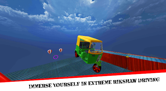 Mega Rikshaw Extreme Impossible Stunts 3D MOD APK 1 (Unlimited Gold) 7