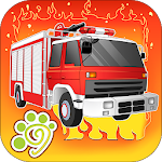 Little Firefighters - fire fighting truck game Apk