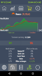 Crypto Market Game Capture d'écran