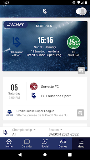 FC Lausanne-Sport Screen 2