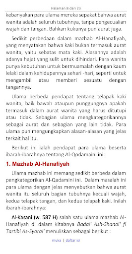 Telapak Kaki Wanita Auratkah