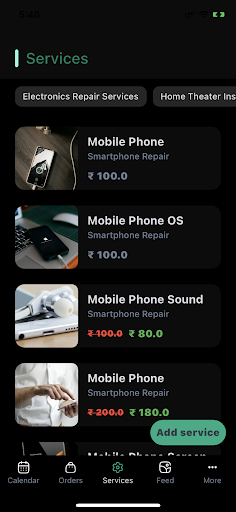 Android application Demandified Business screenshort