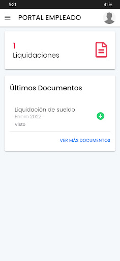 Portal Empleados Screen 2